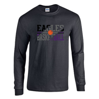 CM Eagles Basketball Heavy Cotton Long Sleeve T Shirt