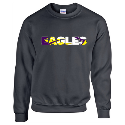 Classic Eagles Heavy Blend Crewneck Sweatshirt 