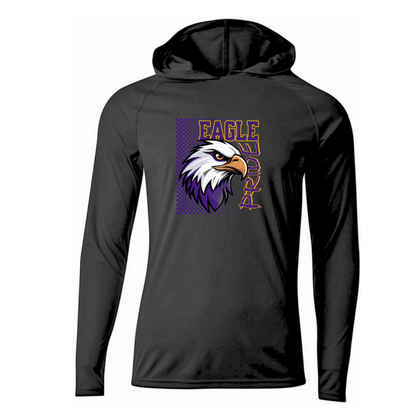 Civic Memorial Eagles Performance Hooded Long Sleeve Shirt