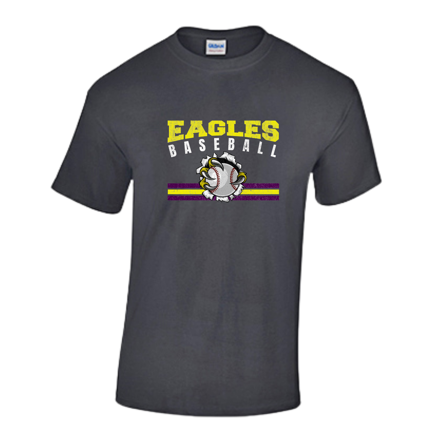 CM Eagles Baseball Cotton Short Sleeve T Shirt