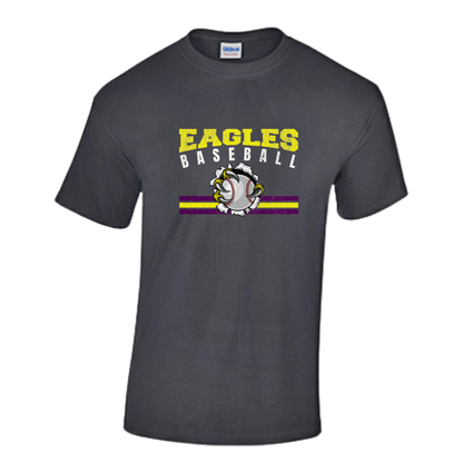 CM Eagles Baseball Cotton Short Sleeve T Shirt