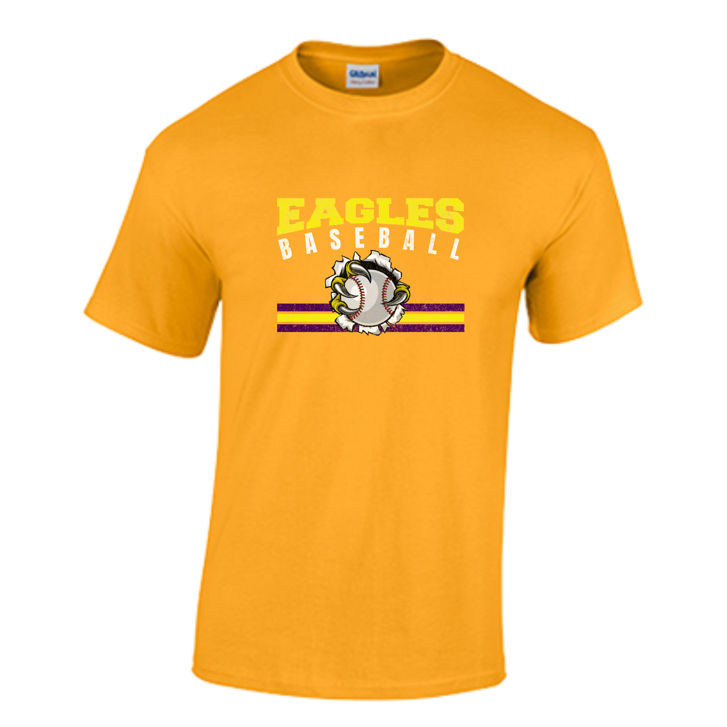 CM Eagles Baseball Cotton Short Sleeve T Shirt