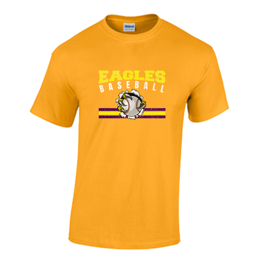 CM Eagles Baseball Cotton Short Sleeve T Shirt