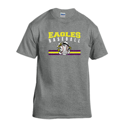 CM Eagles Baseball Cotton Short Sleeve T Shirt