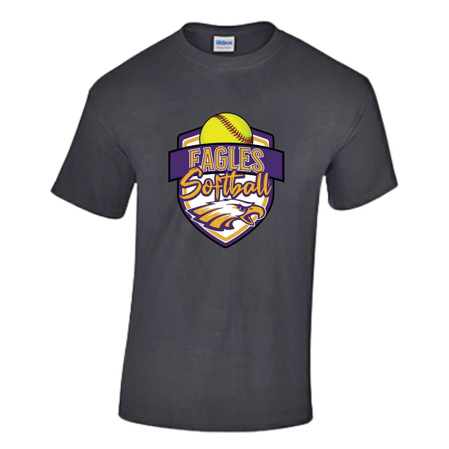 CM Eagles Softball Cotton Short Sleeve T Shirt
