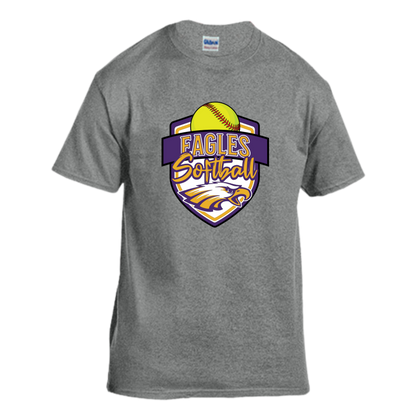 CM Eagles Softball Cotton Short Sleeve T Shirt