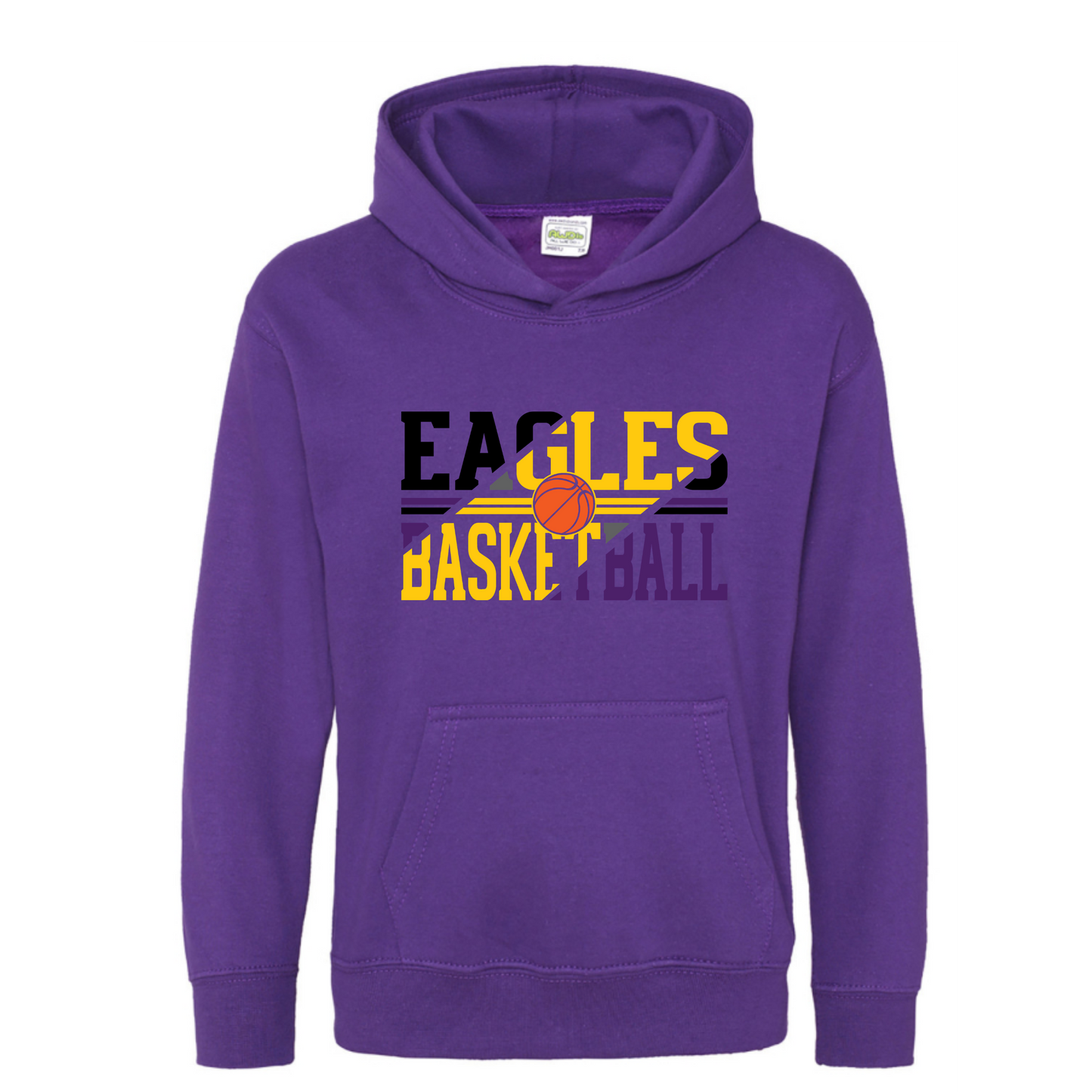 CM Eagles Basketball Heavy Blend Pullover Hoodie