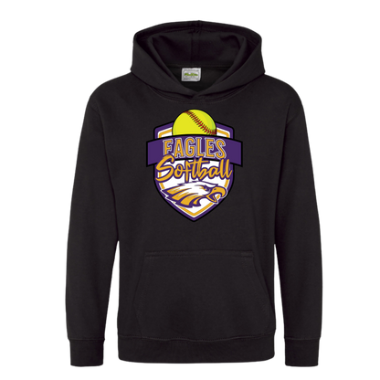 CM Eagles Softball Heavy Blend Pullover Hoodie