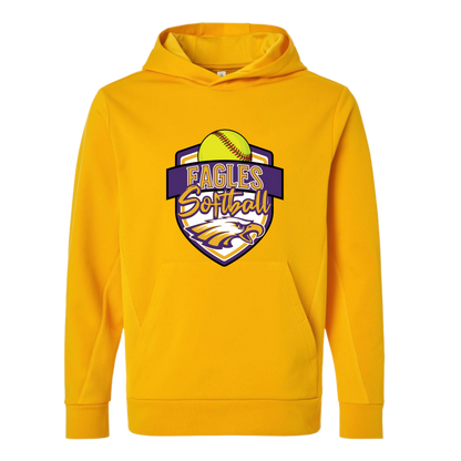 CM Eagles Softball Heavy Blend Pullover Hoodie