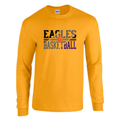 CM Eagles Basketball Heavy Cotton Long Sleeve T Shirt