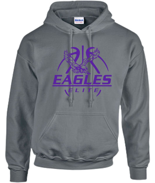 GILDAN HOODED SWEAT SHIRT EAGLES ELITE BASKETBALL