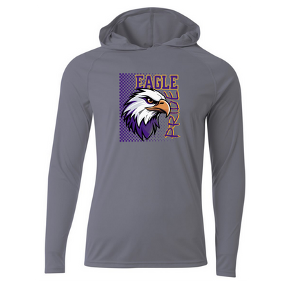 Civic Memorial Eagles Performance Hooded Long Sleeve Shirt