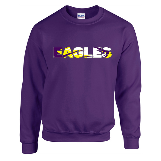 Classic Eagles Heavy Blend Crewneck Sweatshirt 