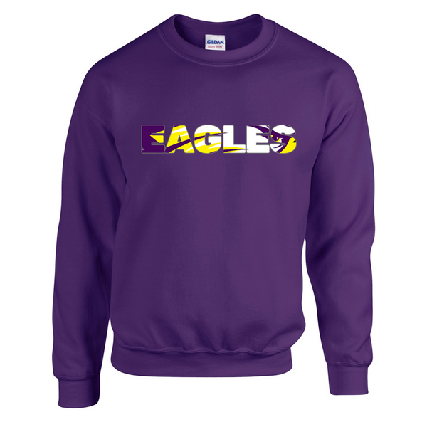 Classic Eagles Heavy Blend Crewneck Sweatshirt 